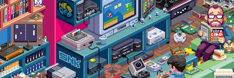 Retro Gamer Magazine Subscription Cover
