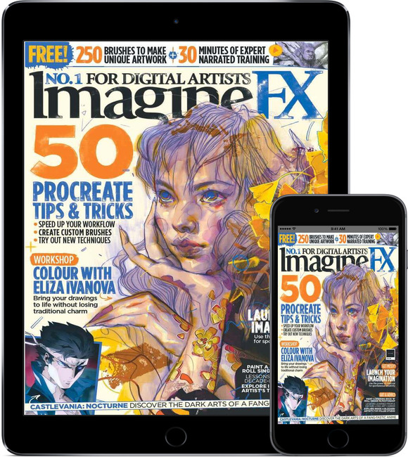 Digital ImagineFX Magazine Subscription